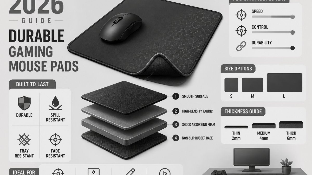 Durable Gaming Mouse Pads for Home Office: 2026 Guide