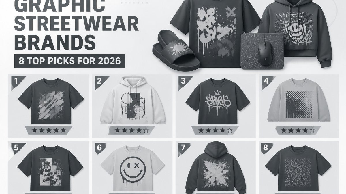 Graphic Streetwear Brands: 8 Top Picks for 2026
